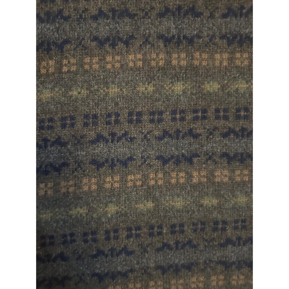 cozy grandpa 90s Vintage Gap 100% wool sweater vest - Picture 4 of 7
